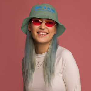 Eco-Friendly Embroidered Bucket Hat