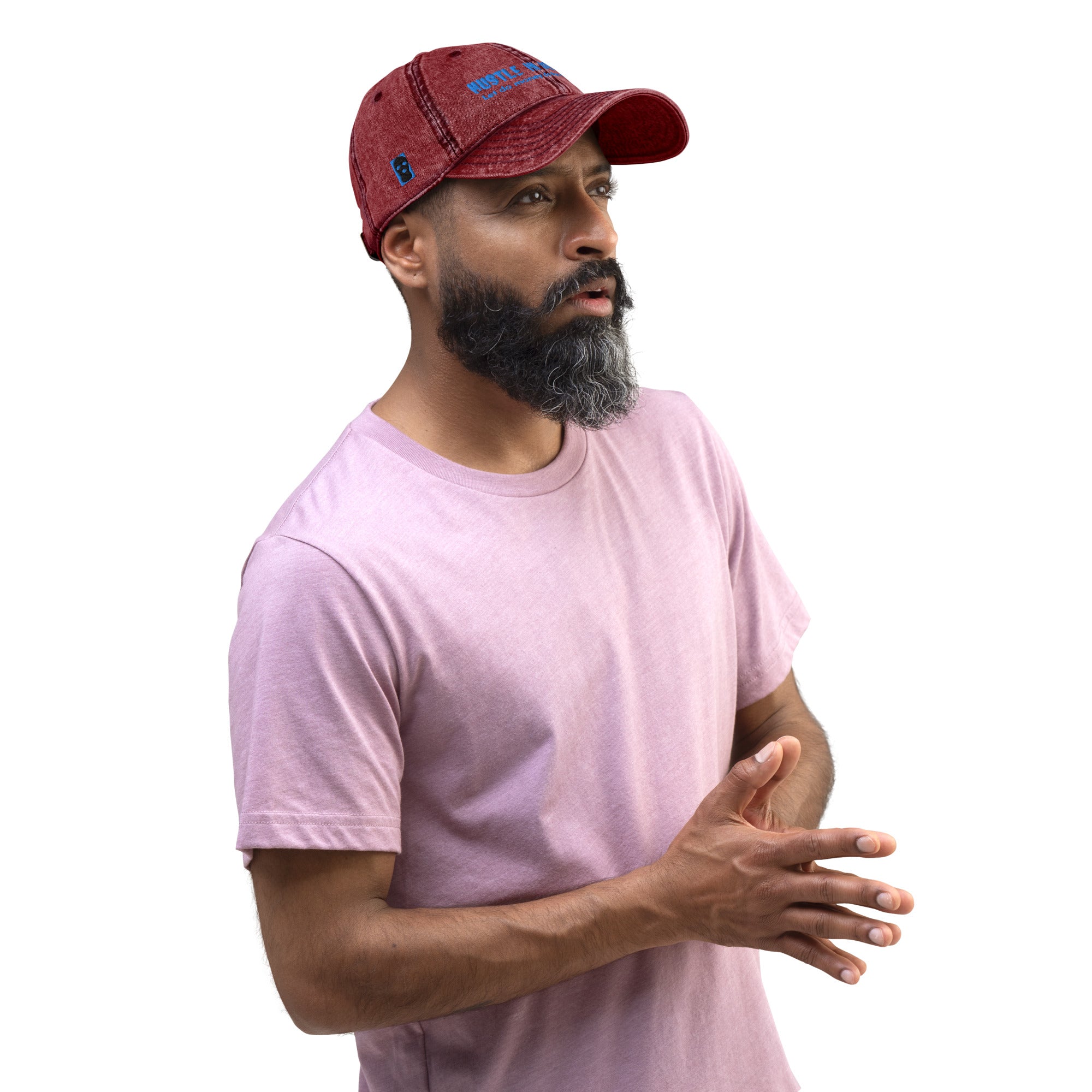 Embroidered Vintage Cotton Twill Cap